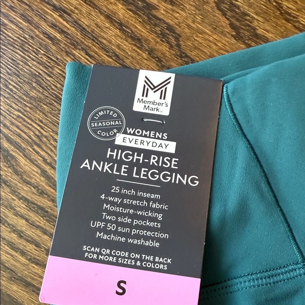 Stylish woman’s Teal Leggings - Picture 3 of 6